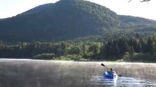 Québec  Packraft Lac Monroe Tremblant [upl. by Thagard747]