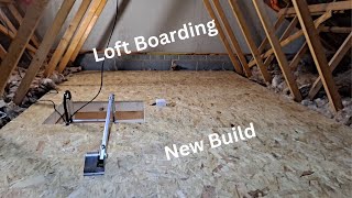 New build loft boarding diy [upl. by Duj]