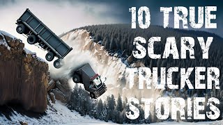 10 TRUE Terrifying amp Disturbing Trucker Scary Stories  Horror Stories To Fall Asleep To [upl. by Yatnuhs]