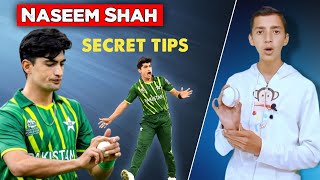 Naseem Shah Bowling Action Tips 2022 [upl. by Richel]