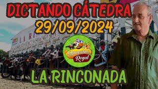 290924 DICTANDO CATEDRA LA RINCONADA PRONOSTICOS [upl. by Artek]