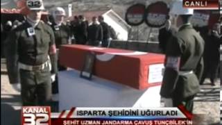 Eğirdir Şehidini Uğurladı [upl. by Lrig]