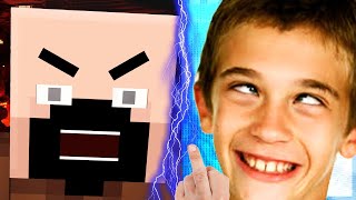 INSANE 5 YEAR OLD KILLS NOTCH ON MINECRAFT MINECRAFT TROLLING [upl. by Ibib]