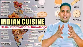 Basic knowledge amp Information of Indian cuisine [upl. by Ahsinrac]