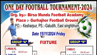 GURHAJHOR FOOTBALL FIXTUREFOOTBALL FIXTURE UPDATE sportskongofixturejamshedpurfcsantoshtrophy [upl. by Bridget896]