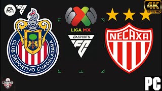 GUADALAJARA VS NECAXA  LIGA MX FC 24 [upl. by Foley]