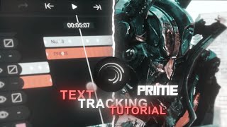 Text tracking Tutorial on Alight motionPreset [upl. by Nagiam762]