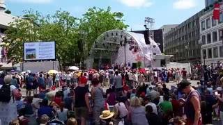 VIVA VOCE quotImmer begleitenquot Deutscher Evangelischer Kirchentag 2015 Stuttgart Marktplatz 6 Juli [upl. by Hibbert]