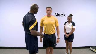 Official Navy PRT Body Composition Assessment Demonstration [upl. by Attenor76]