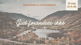 Gud forandres ikke  Tale vClaes Lundström [upl. by Major815]