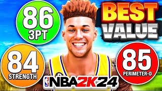 WHAT IS THE BEST VALUE FOR EVERY ATTRIBUTE IN NBA 2K24 [upl. by Nohsyt152]