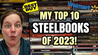 MY TOP 10 STEELBOOKS OF 2023 [upl. by Elberfeld813]