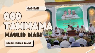 QOD TAMMAMALLOH MAQOSIDNA  MAULID PP DAARUL ISHLAH TOMBO [upl. by Haelak]