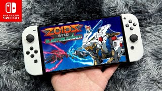 Zoids Wild Blast Unleashed on Nintendo Switch OLED Gameplay [upl. by Enelav667]