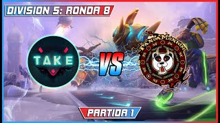 Heroes Lounge Ronda 8 Div 5 Pandamonium VS Placeholder for MS Takeover Parte 1 [upl. by Eskill508]