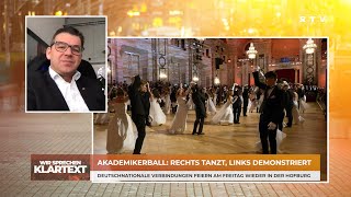 Wir sprechen Klartext Akademikerball  Rechts tanzt Links demonstriert [upl. by Omsoc407]