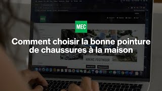 MEC  Comment choisir la bonne pointure de chaussures à la maison [upl. by Kared]