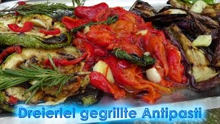 218 Dreierlei gegrillte Antipasti vom Porta Chef 320 [upl. by Annav319]