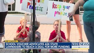 School voucher advocates ask NC lawmakers for more funding [upl. by Ojimmas580]