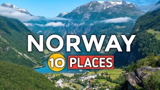 10 Best Place to Visit in Norway  Travel Video [upl. by Eizus]