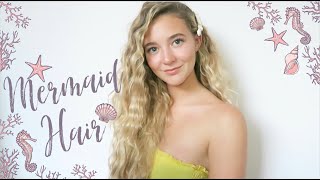 How to Create Mermaid Hair using Lullabellz Hair Extensions 🧜🏽‍♀️ [upl. by Tocs216]