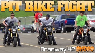 Evil Honda CR450 Grom in the pits Dragway 42 Ohio 2018 [upl. by Auroora]