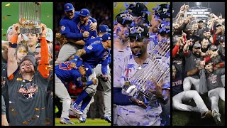 The Final Play Of Every World Series 19902023 ⚾️ [upl. by Rialcnis]