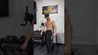 Single Set Training with Powertec Fitness homegymtraining garagegym powertec [upl. by Garth]