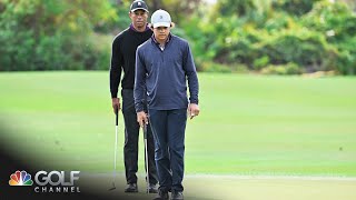 Extended Highlights Tiger and Charlie Woods at PNC Championship ProAm  Golf Channel [upl. by Casilde]