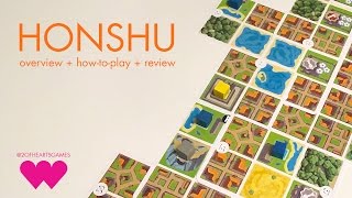 Honshu  overview  how to play  review [upl. by Asenej]