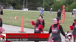 Northwood football vs Shawnee 9524 [upl. by Drus264]