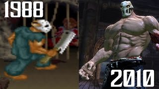 Evolution of Splatterhouse 19882010 [upl. by Lakim154]