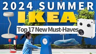 New IKEA Summer 2024 Items 17 Stylish and Functional MustHaves✨ [upl. by Laurice685]