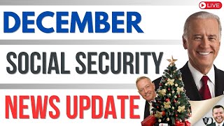 December Social Security News Update [upl. by Seen]