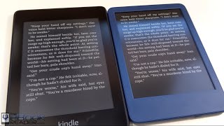 2022 Kindle vs Paperwhite 4 Comparison Review [upl. by Doowyah]