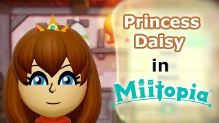 Miitopia Switch Mii Maker  Princess Daisy in Miitopia [upl. by Yesdnik]