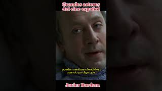 Grandes actores de nuestro cine Javier Bardem [upl. by Hooge]