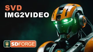 Stable Video Diffusion Tutorial Mastering SVD in Forge UI [upl. by Hauhsoj]