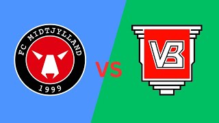 Midtjylland Vs Vejle Live Match  Dansk Superliga Livescore [upl. by Yevad]