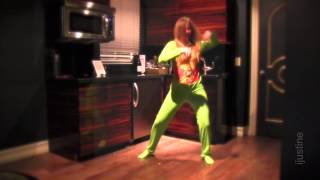 MILEY CYRUS TWERKING IN ONESIE  iJustine [upl. by Columba]