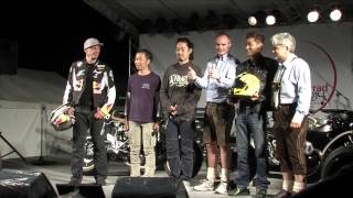 BMW Motorrad Days Japan 2014 R nineT Custom Project 完成車両発表会 [upl. by Anehs]