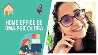 Rotina de uma psicóloga  Home Office [upl. by Cloots103]