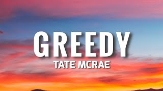 Tate McRae  Greedy Lyrics [upl. by Bertrand826]