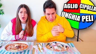 RUOTA MISTERIOSA DELLA PIZZA CHALLENGE Disgustosa [upl. by Jaylene]