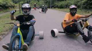 Drift Trike Malaysia dubFly Trikers [upl. by Eelanaj]