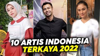 8 Artis Indonesia Terkaya 2022 Wooww Lesty Masuk 10 Besar gosip artis hari ini [upl. by Gorey]