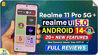 Realme 11 Pro 5g New realme Ui 50 Android 14 Update Full Review  Realme 11 Pro Plus 5g New update [upl. by Fauman]