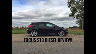 Ford Focus ST3 Diesel review [upl. by Care]