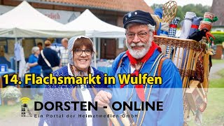 14 Flachsmarkt beim Heimatverein Wulfen [upl. by Eadrahc]