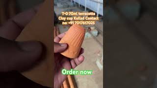 terracotta terracottaclay khurja clay claycup kulladchai  shortvideo viralshort trending [upl. by Pepito]